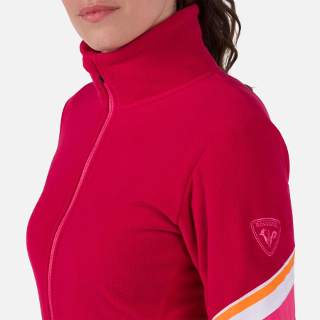 Jacheta dama Rossignol W STRAWPILE FLEECE FZ Ruby Red [2]