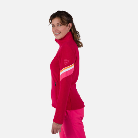 Jacheta dama Rossignol W STRAWPILE FLEECE FZ Ruby Red [6]