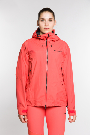 Jachete - Jacheta dama Trangoworld KANCHENJUNGA DF Hot Coral Red Orang