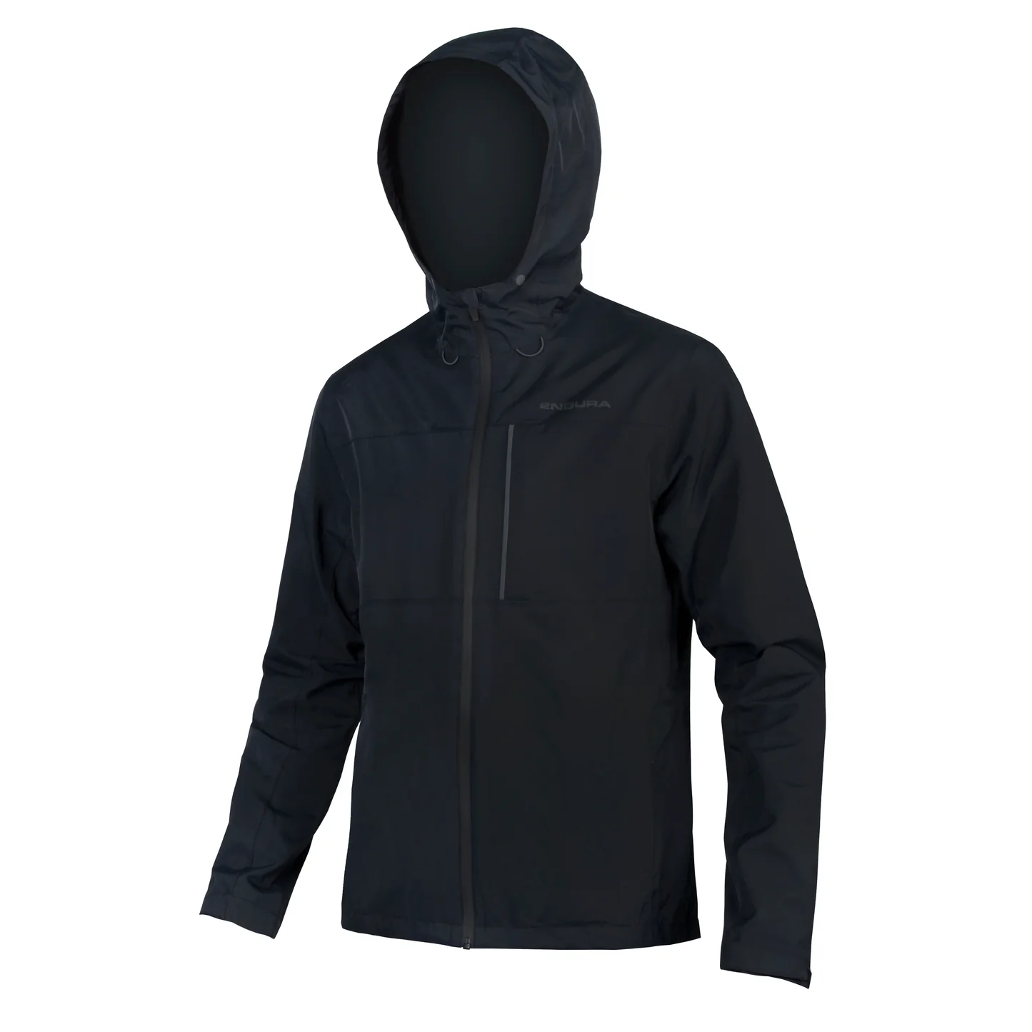 Jachete ciclism - Jacheta pentru barbati Endura HUMMVEE WATERPROOF HOODED  - BLACK