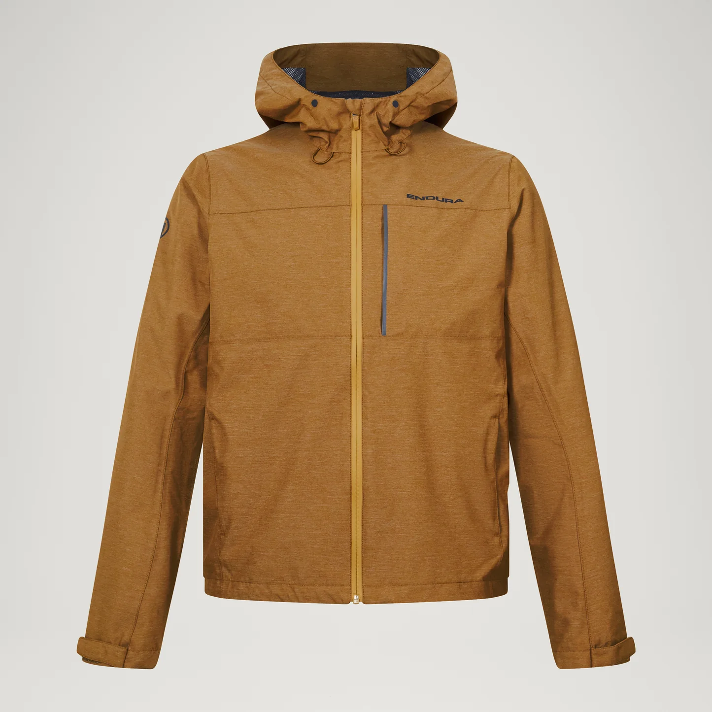 Jachete ciclism - Jacheta pentru barbati Endura HUMMVEE WATERPROOF HOODED  - Bronze