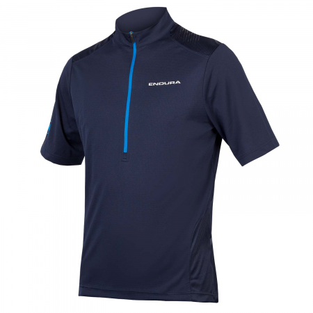 Tricouri ciclism - Jerseu barbati endura HUMMVEE SS Navy