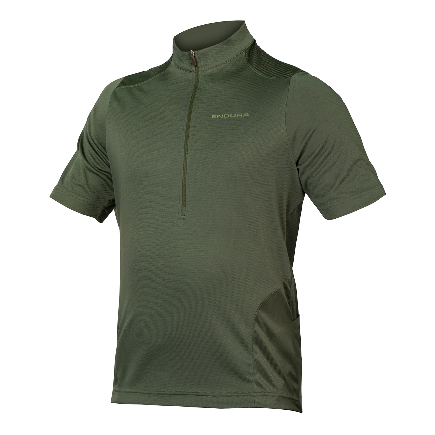 Tricouri ciclism - Jerseu barbati endura HUMMVEE SS Khaki