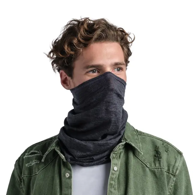 Produse BUFF - Light Weight merino wool Solid Grey