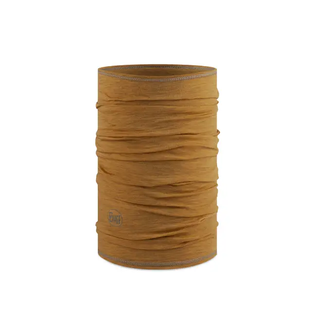 Produse BUFF - Light Weight merino wool Solid Mustard