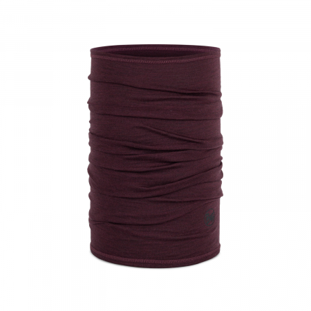 Produse BUFF - Light Weight merino wool SOLID garnet