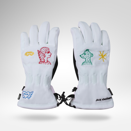 Manusi dama Rossignol JCC - W Ski gloves r-shell dry White [2]