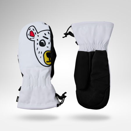 Manusi dama Rossignol JCC W Mittens r-shell dry White [1]