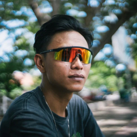 Ochelari de soare CHPO Lelle - Black/Red mirror [4]