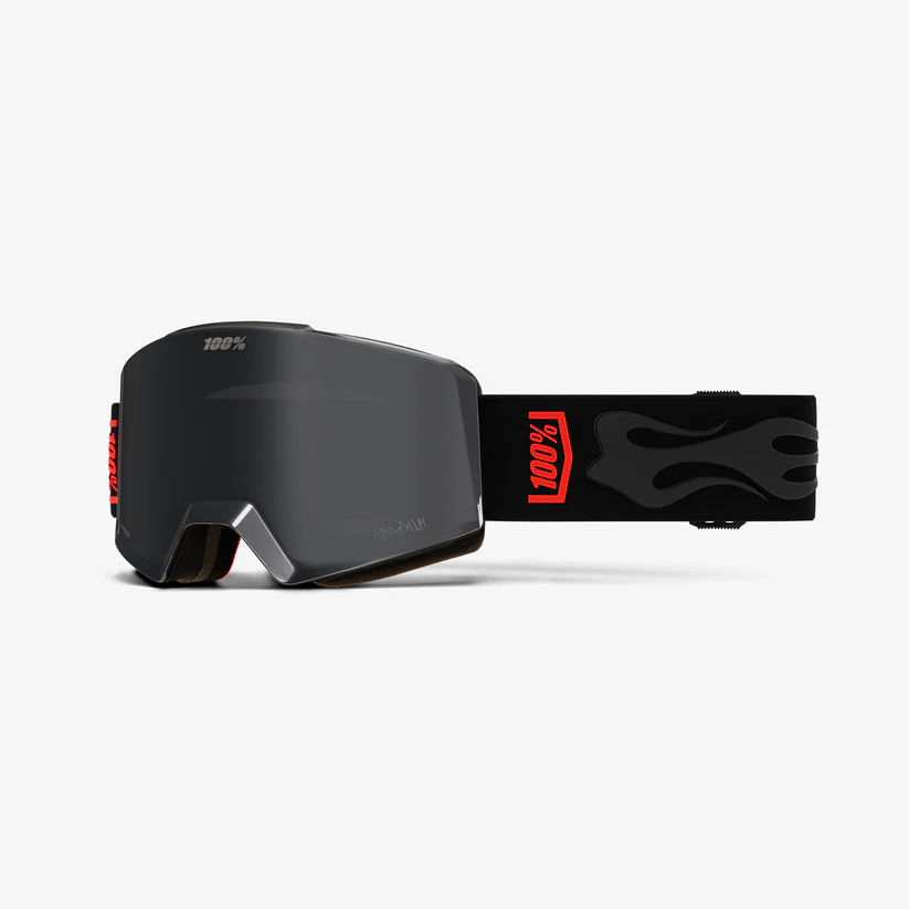 Ochelari de schi - Ochelari schi 100% - NORG HiPER Max Palm-Mirror Black Lens