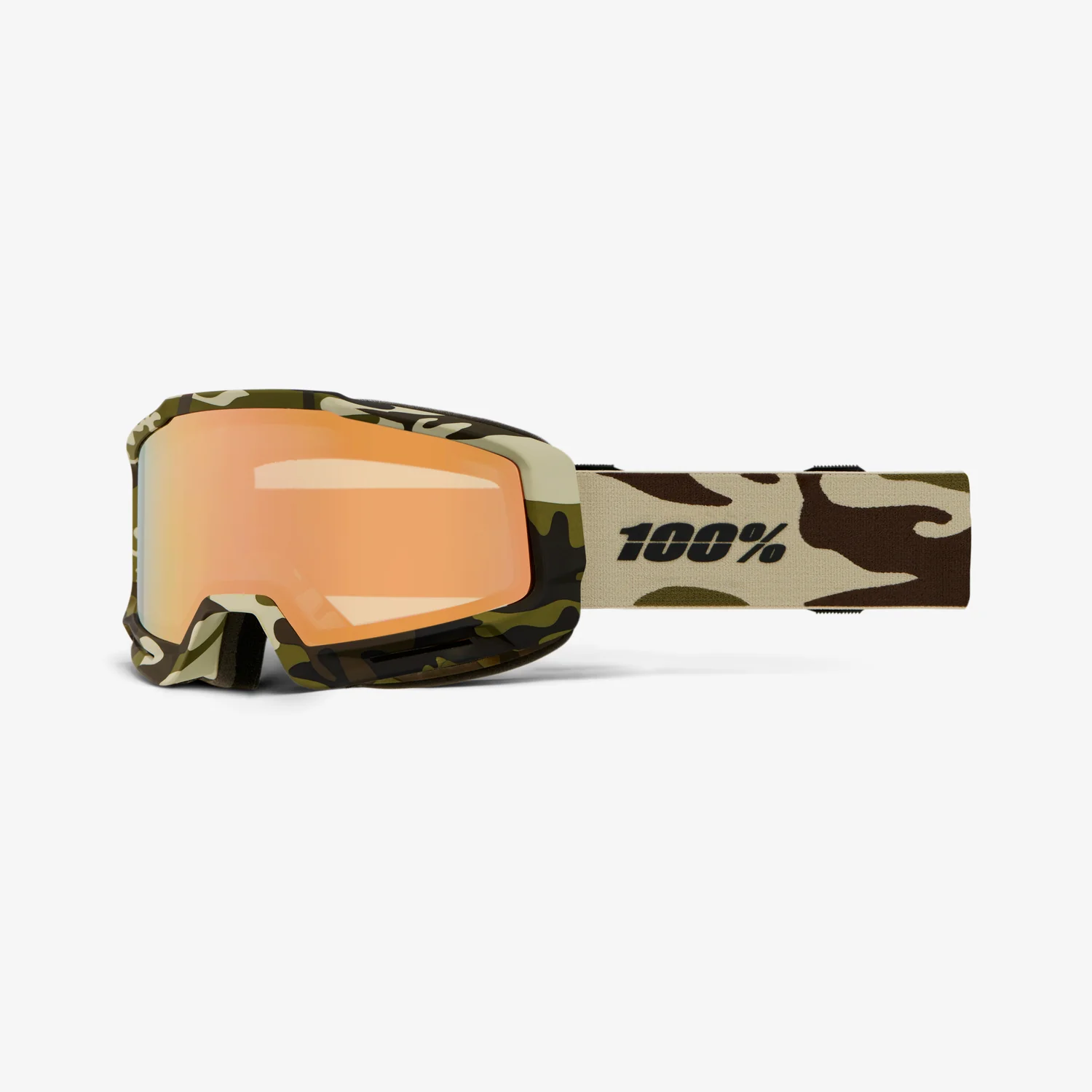 Ochelari de schi - Ochelari schi 100% - OKAN HiPER Goggle Camo - Mirror Copper Lens