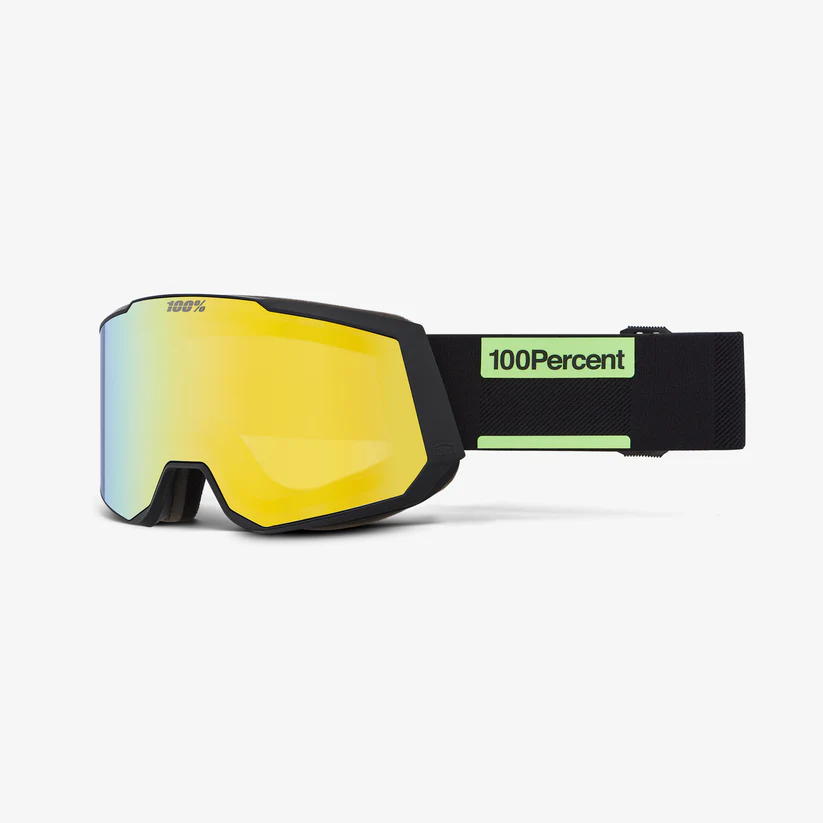 Ochelari schi 100% - SNOWCRAFT XL HiPER Tab - Mirror Black Lens [1]