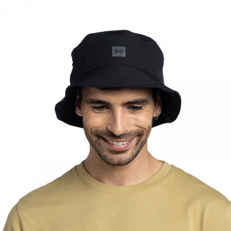 Pălărie BUFF Adventure bucket SOLID Black [4]