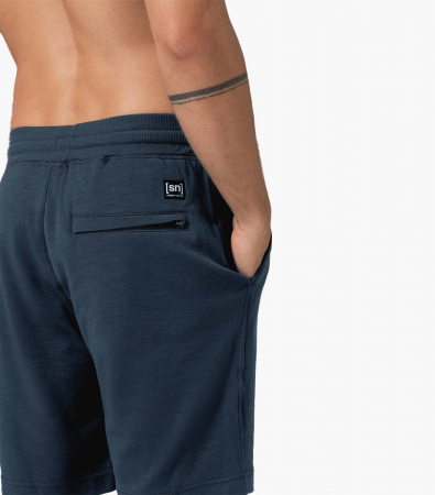 Pantaloni scurti barbati cu merino SN-SUPERNATURAL - M SOLUTION SHORTS Blueberry [1]
