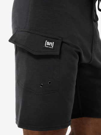 Pantaloni scurti barbati cu merino SN-SUPERNATURAL - M UNIVERSAL Jet Black [1]