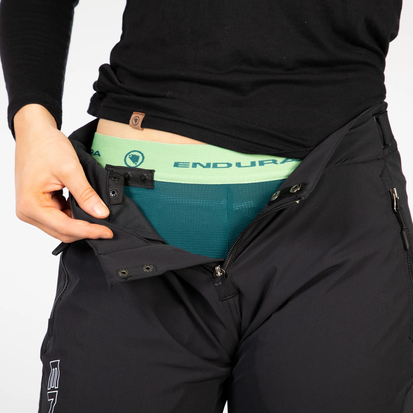 Pantaloni pentru dama Endura MT500 BURNER LITE - Black [3]