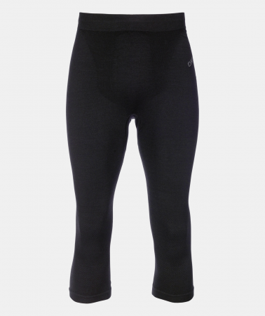 Barbati - Pantaloni de corp 2/3 barbati Ortovox - Merino 230 Competition - Black raven