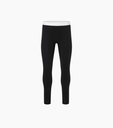 Barbati - Pantaloni de corp barbati SN Super.Natural M BIO BASE TIGHTS Jet Black