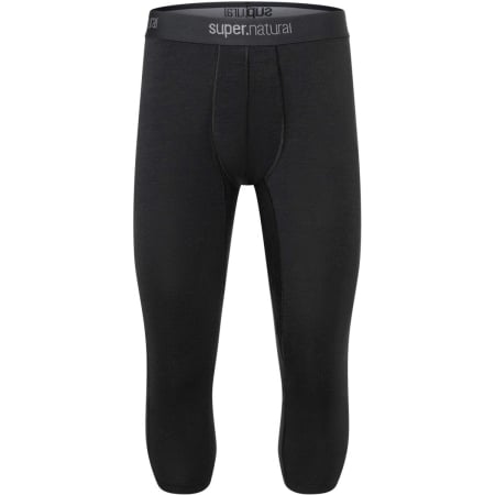 Barbati - Pantaloni de corp barbati SN Super.Natural M TUNDRA175 TIGHT 3/4 Jet Black