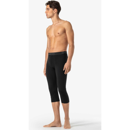 Pantaloni de corp barbati SN Super.Natural M TUNDRA175 TIGHT 3/4 Jet Black [2]