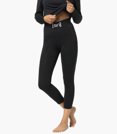 Pantaloni de corp dama SN super.natural W TUNDRA175 TIGHT 3/4 Jet Black [1]
