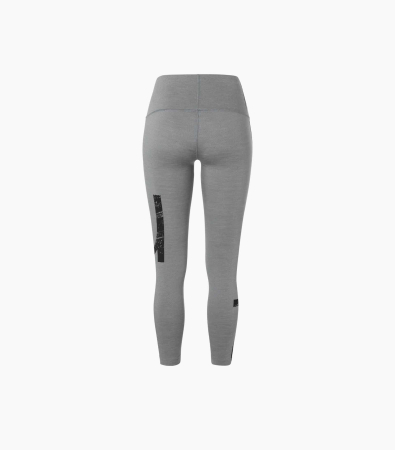 Pantaloni de corp dama SN super.natural W CAPITAL LOGO TIGHTS Cashmere Grey Melange/Jet Black [1]