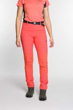 Pantaloni lungi dama Trangoworld TROYES Hot Coral [1]