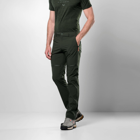 Pantaloni - Pantaloni Salewa PUEZ TALVENO DURASTRETCH 2IN1 Verde inchis