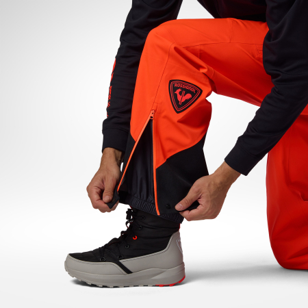 Pantaloni schi barbati Rossignol M Hero evader 2.0 -3L shell - Neon red [6]