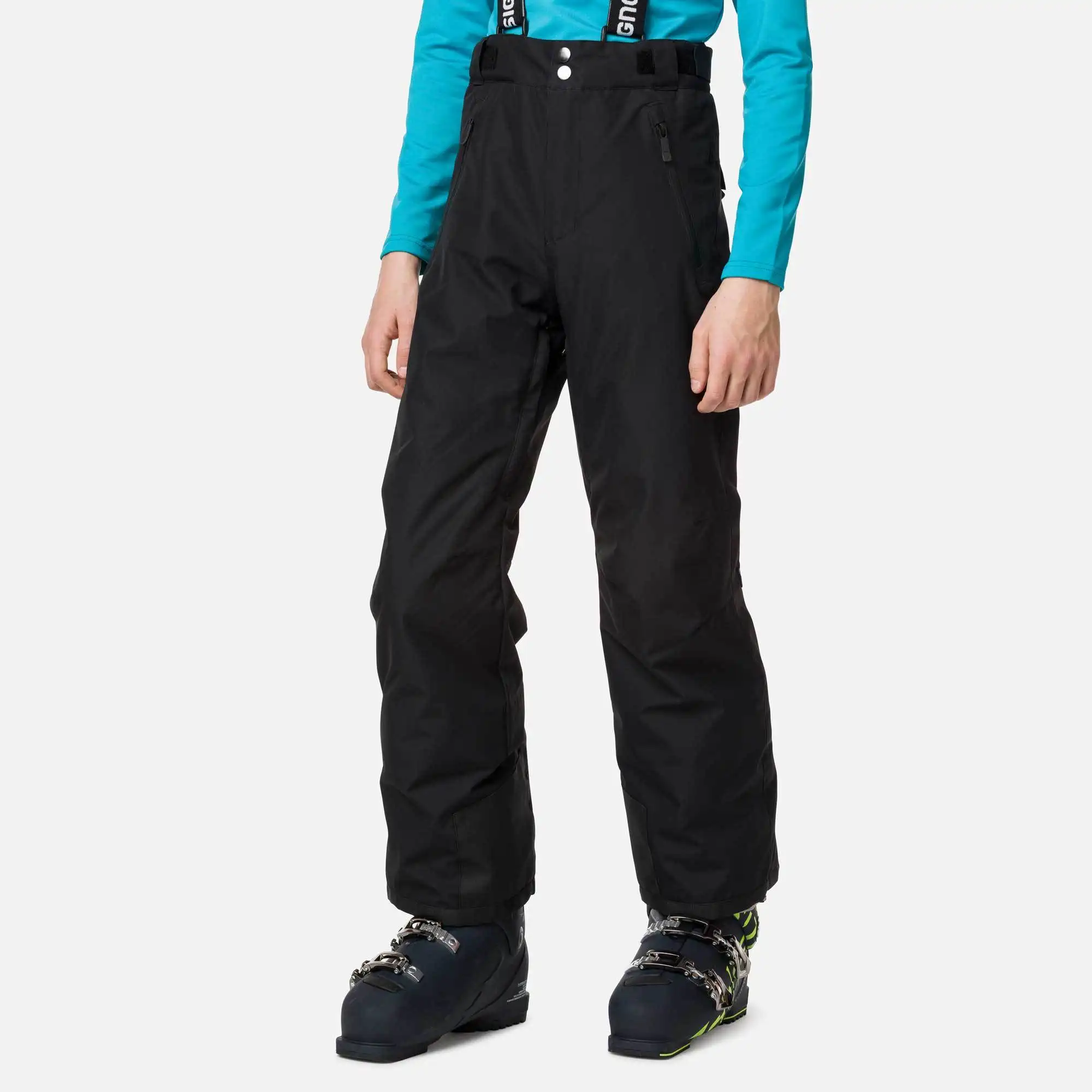 Copii - Pantaloni schi copii Rossignol BOY HIVER Black