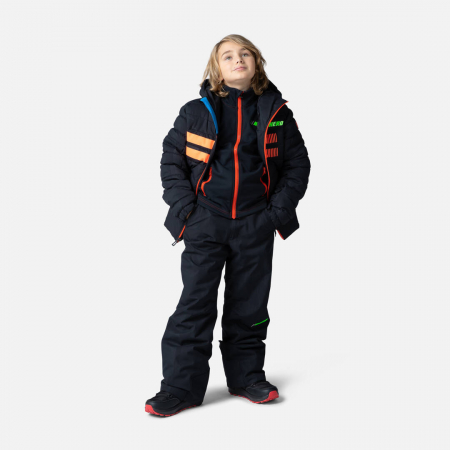 Pantaloni schi copii Rossignol BOY HERO SKI Black [2]