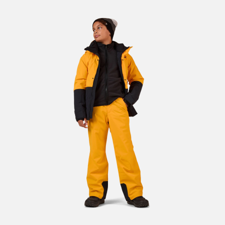 Pantaloni schi copii Rossignol BOY INSULATED SKI PANT Saffron Yellow [1]