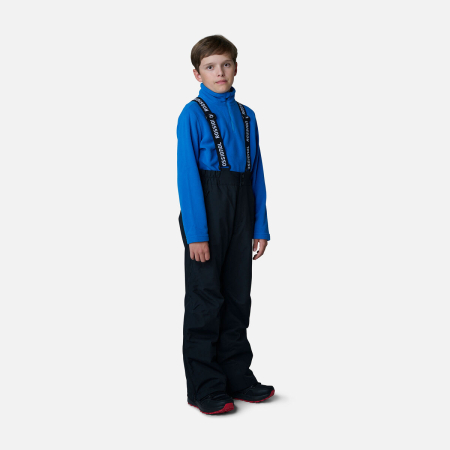 New ARRIVALS - Pantaloni schi copii Rossignol BOY ZIP Black