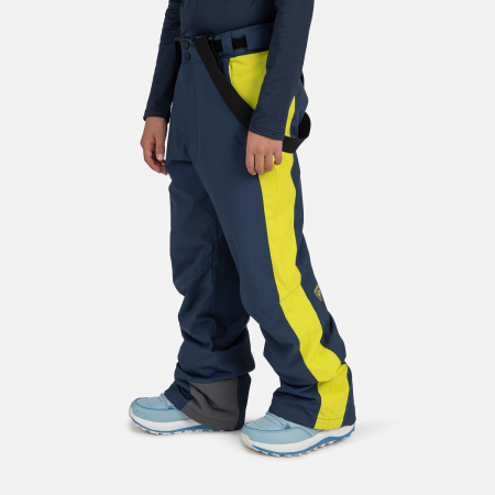Pantaloni ski - Pantaloni schi copii Rossignol BOY VELIKA SUSPENDERS Dark navy