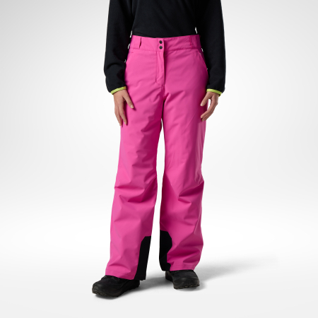 Pantaloni schi copii Rossignol GIRL insulated - Electric fuchsia [1]