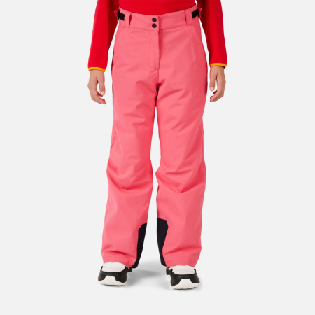 Pantaloni schi copii Rossignol GIRL insulated - Tea Rose [1]