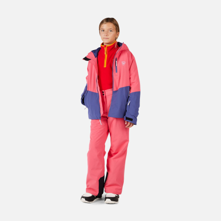 Pantaloni schi copii Rossignol GIRL insulated - Tea Rose [7]
