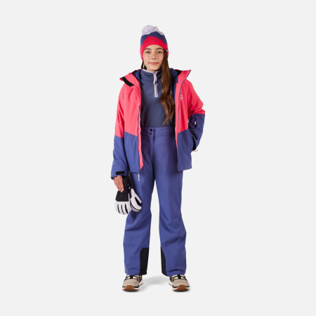Pantaloni schi copii Rossignol GIRL INSULATED SKI Future Blue [6]