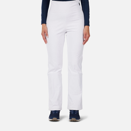 Pantaloni ski - Pantaloni schi dama Rossignol SKI SOFTSHELL White