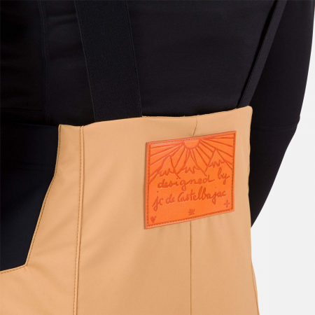 Pantaloni schi dama Rossignol JCC W BIB INSULATED - Beige mountain [4]