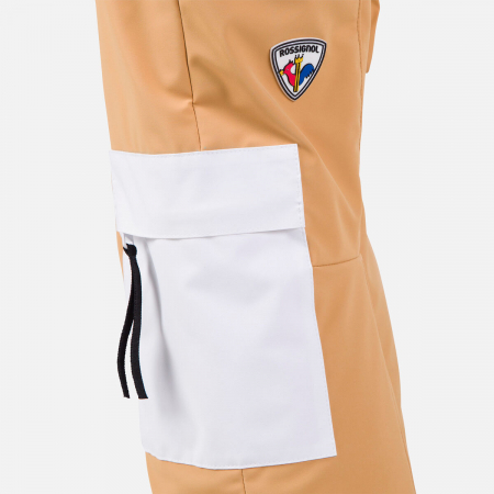 Pantaloni schi dama Rossignol JCC W BIB INSULATED - Beige mountain [6]