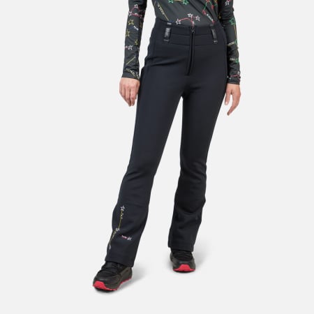 Pantaloni ski - Pantaloni schi dama Rossignol JCC W SIRIUS Softshell Black