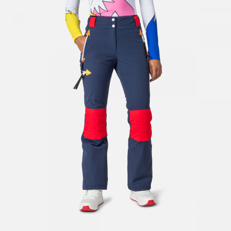 Pantaloni ski - Pantaloni schi dama Rossignol JCC W PILOT STR - Cosmic blue