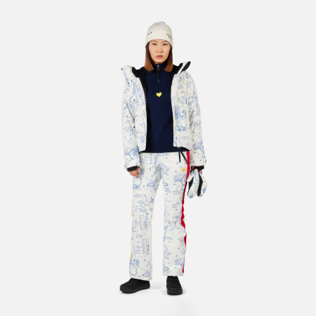 Pantaloni schi dama Rossignol JCC - W Sublim Snow angels artic print [4]