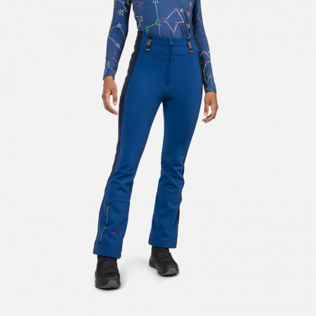 Pantaloni ski - Pantaloni schi dama Rossignol JCC W SIRIUS Softshell Cosmic blue