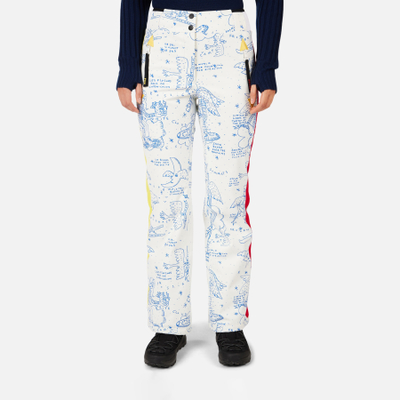 Pantaloni ski - Pantaloni schi dama Rossignol JCC - W Sublim Snow angels artic print