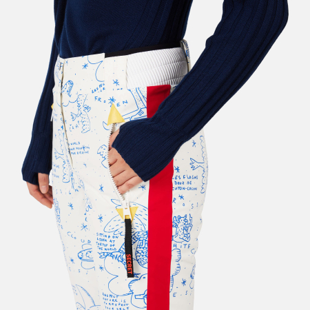 Pantaloni schi dama Rossignol JCC - W Sublim Snow angels artic print [3]