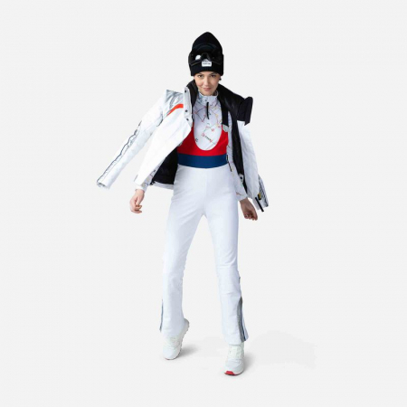 Pantaloni schi dama Rossignol JCC W LUNAR SKI White [3]