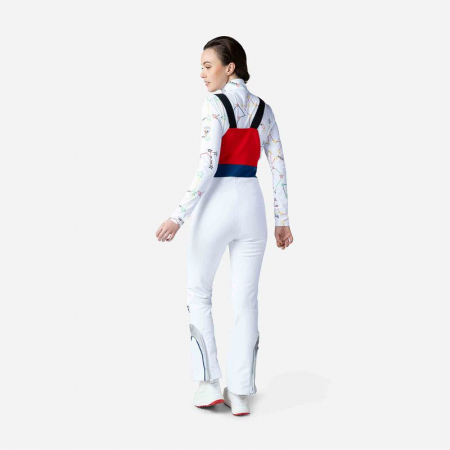Pantaloni schi dama Rossignol JCC W LUNAR SKI White [1]