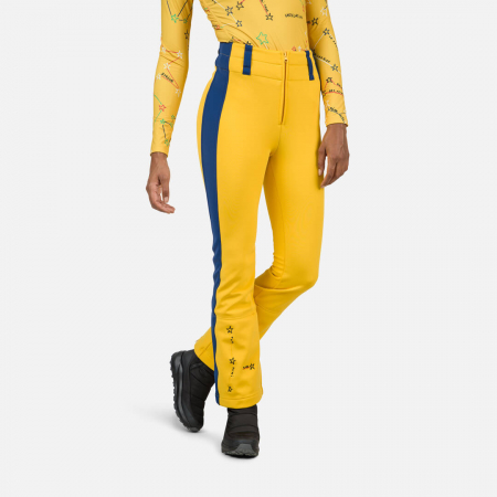 Pantaloni ski - Pantaloni schi dama Rossignol JCC W SIRIUS Softshell Yellow